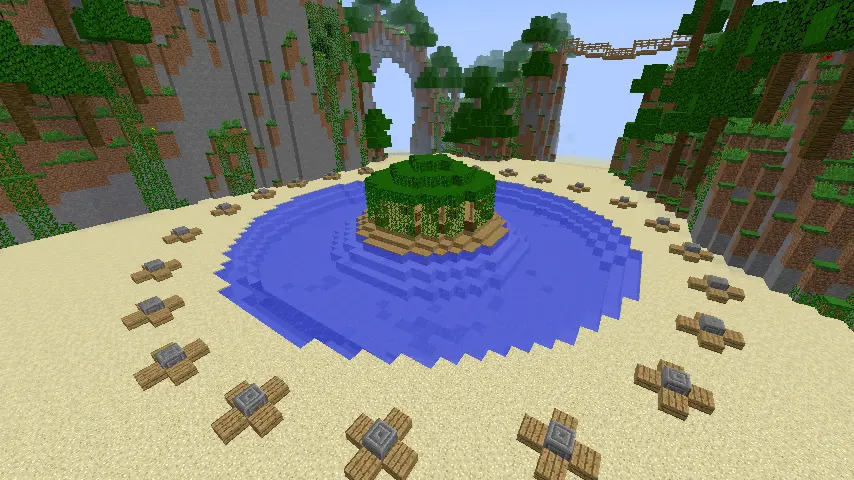 Arena Survival Games 2 - mapa PvP OldCraft.net