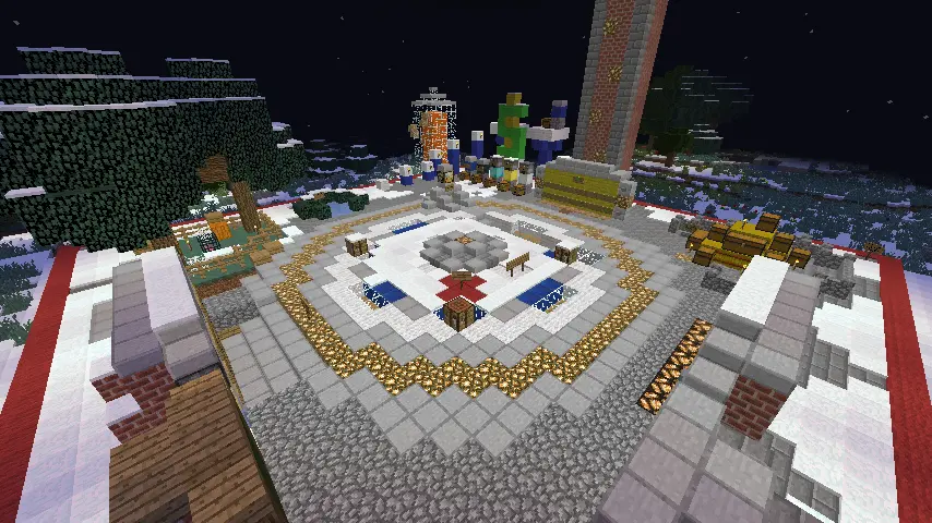 Spawn OldCraft.net - główny spawn serwera Minecraft 1.8.8